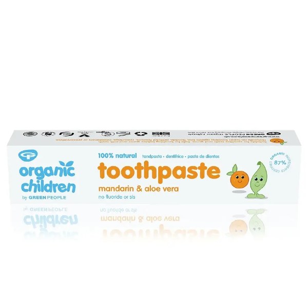 Picture of Green People Children's Organic Toothpaste - Mandarin & Aloe